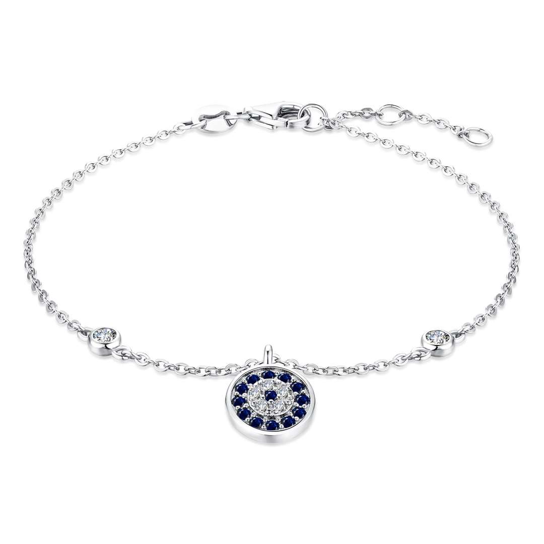 [Hevara Jewelry]Devil's Eye Round Shape Bracelet
