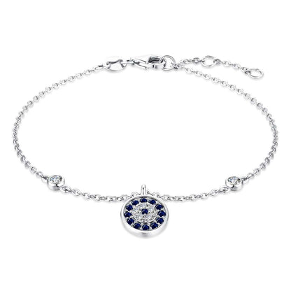 [Hevara Jewelry]Devil's Eye Round Shape Bracelet