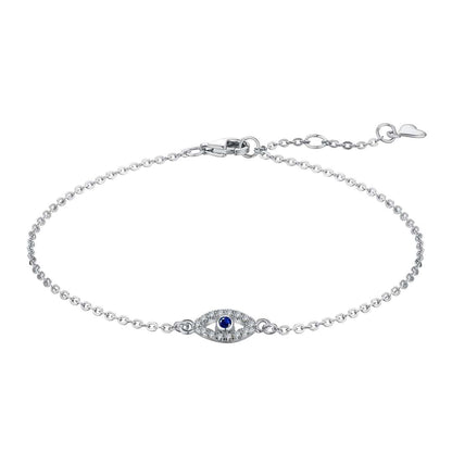 [Hevara Jewelry]Evil Eye Shape Necklace