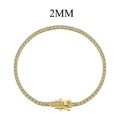[Hevara Jewelry]Radiant Colorful Round Cut Party Bracelet