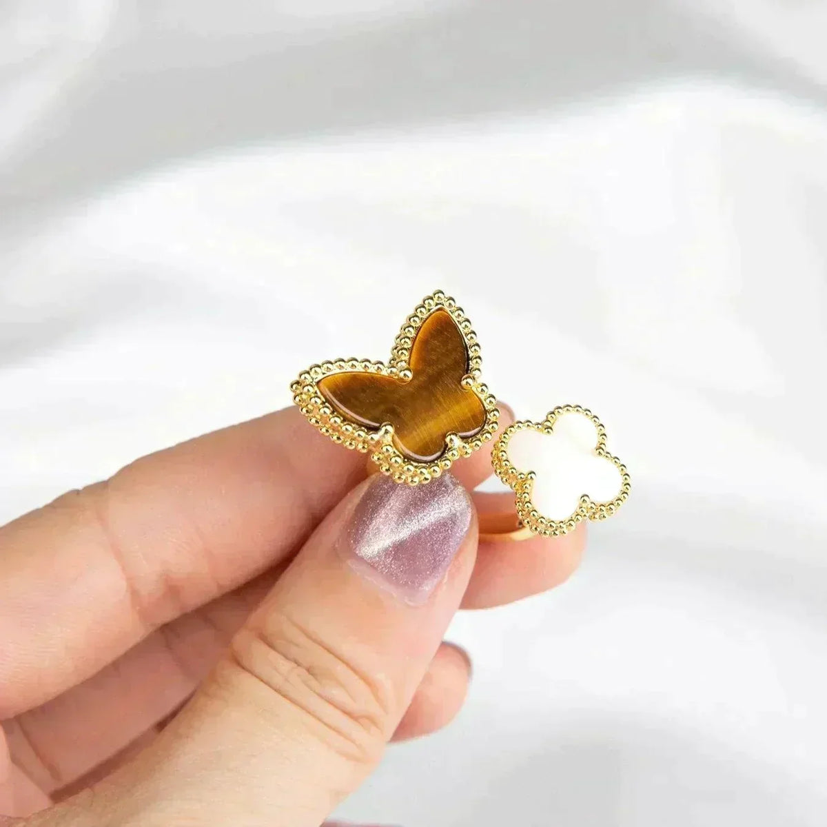 [⭐Hevara Jewelry]LUCKY BETWEEN THE FINGER RING
