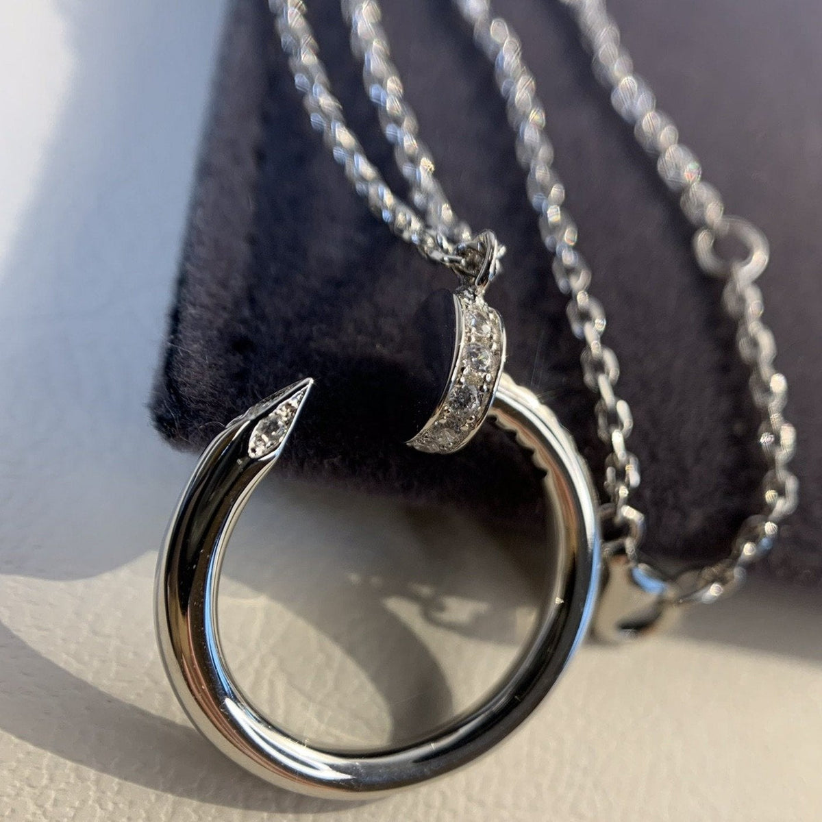 [⭐Hevara Jewelry]JUSTE NECKLACE SILVER