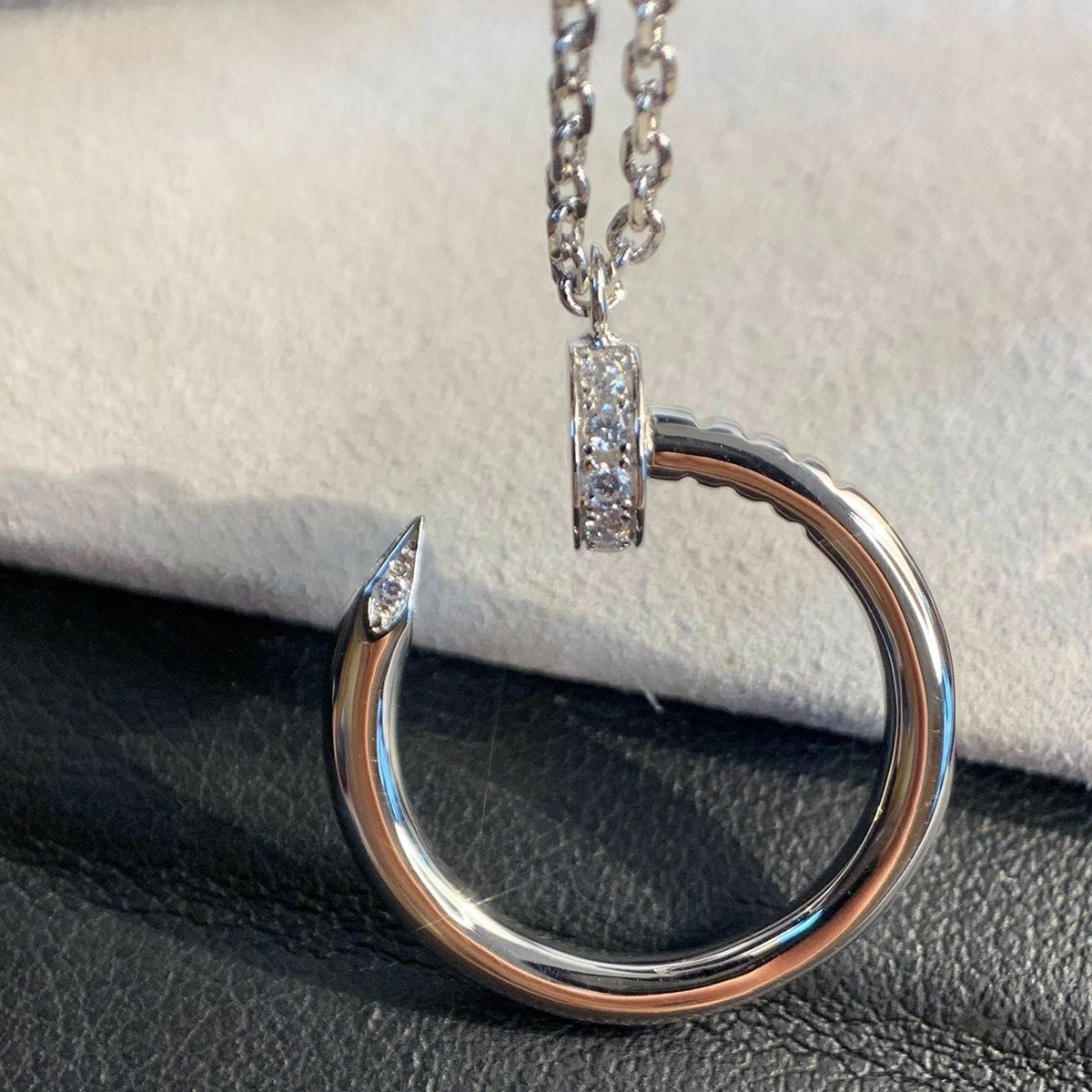 [⭐Hevara Jewelry]JUSTE NECKLACE SILVER