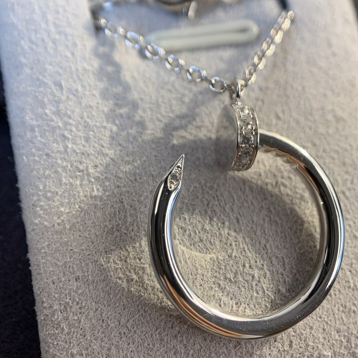 [⭐Hevara Jewelry]JUSTE NECKLACE SILVER