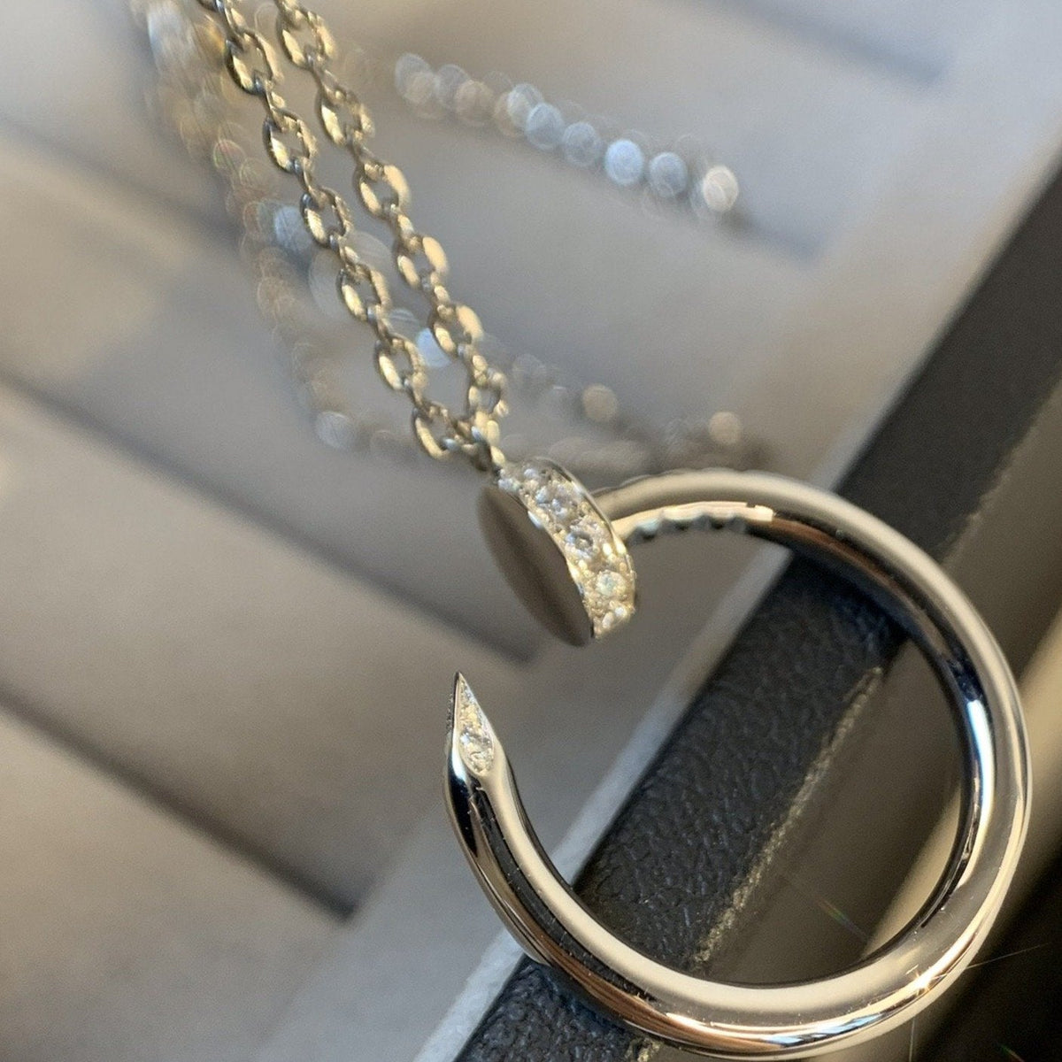 [⭐Hevara Jewelry]JUSTE NECKLACE SILVER