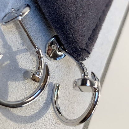 [⭐Hevara Jewelry]JUSTE EARRINGS SILVER
