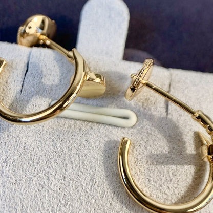 [⭐Hevara Jewelry]JUSTE EARRINGS PINK GOLD