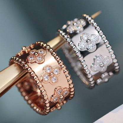 [⭐Hevara Jewelry]CLOVER KALEIDOSCOPE RING 10MM