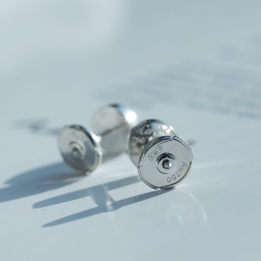 [⭐Hevara Jewelry]LOVE EARRINGS SILVER 10MM