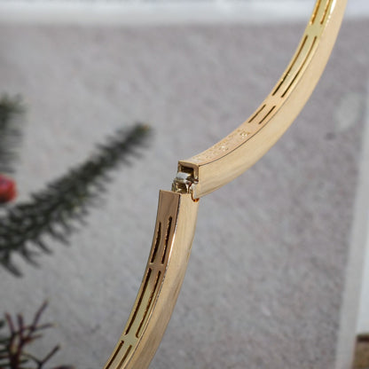 [⭐Hevara Jewelry]SERPENTI BRACELET PINK GOLD DIAMOND DOUBLE SNAKE