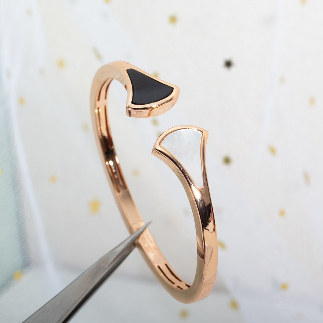 [⭐Hevara Jewelry]DREAM BRACELET OPEN PINK GOLD MOP