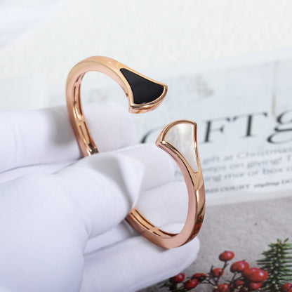 [⭐Hevara Jewelry]DREAM BRACELET OPEN PINK GOLD MOP