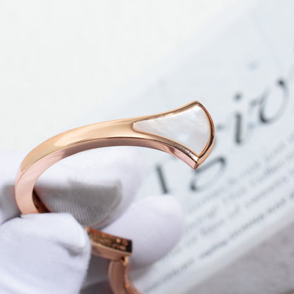 [⭐Hevara Jewelry]DREAM BRACELET OPEN PINK GOLD MOP