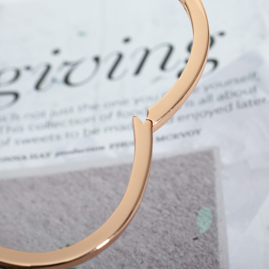 [⭐Hevara Jewelry]DREAM BRACELET OPEN PINK GOLD MOP DIAMOND