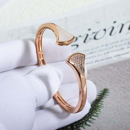 [⭐Hevara Jewelry]DREAM BRACELET OPEN PINK GOLD MOP DIAMOND