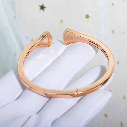 [⭐Hevara Jewelry]DREAM BRACELET OPEN PINK GOLD MOP DIAMOND