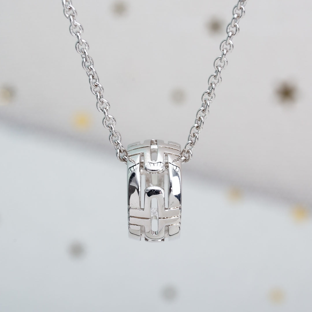 [⭐Hevara Jewelry]PARENTESI NECKLACE SILVER