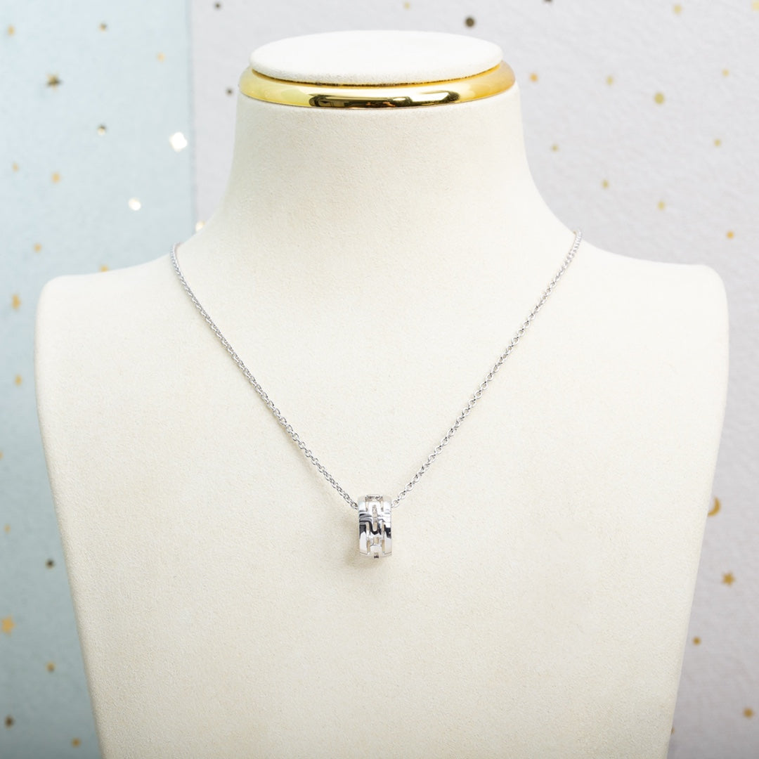 [⭐Hevara Jewelry]PARENTESI NECKLACE SILVER