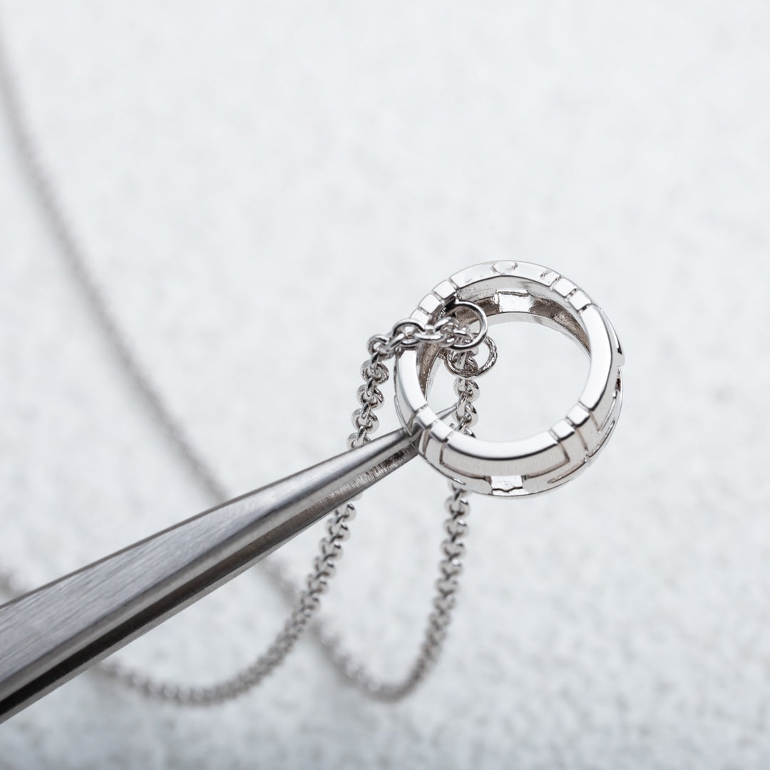 [⭐Hevara Jewelry]PARENTESI NECKLACE SILVER