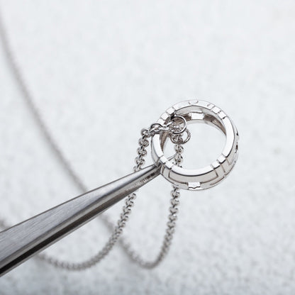[⭐Hevara Jewelry]PARENTESI NECKLACE SILVER