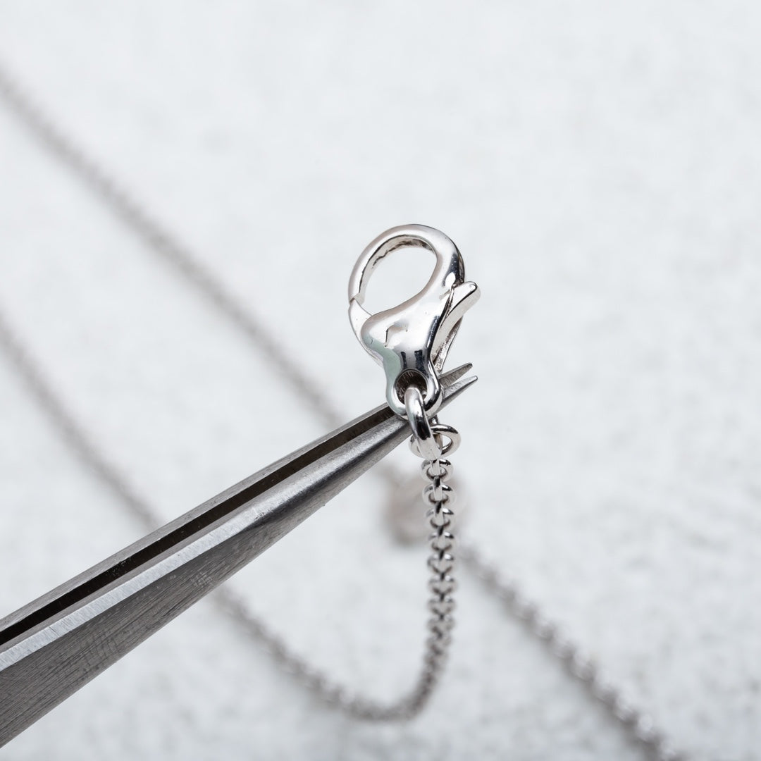 [⭐Hevara Jewelry]PARENTESI NECKLACE SILVER
