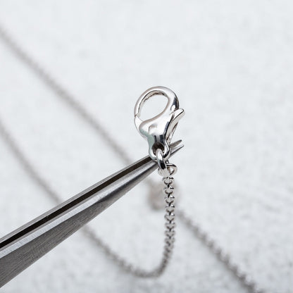 [⭐Hevara Jewelry]PARENTESI NECKLACE SILVER