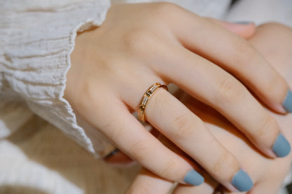 [⭐Hevara Jewelry]LOVE RING 2.65MM DIAMOND