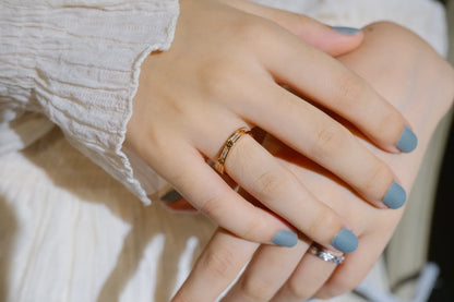 [⭐Hevara Jewelry]LOVE RING 2.65MM DIAMOND