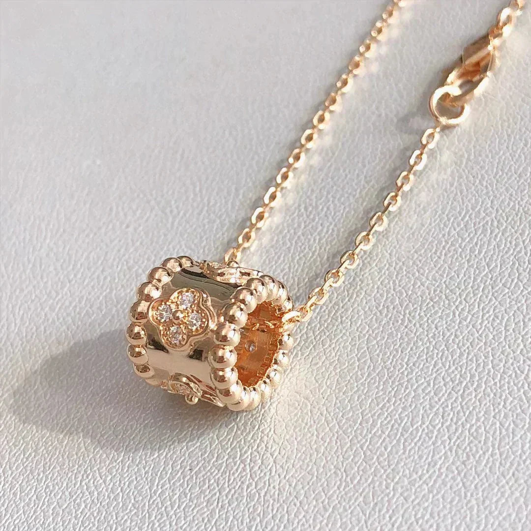 [⭐Hevara Jewelry]PERLEE PEDANT NECKLACE GOLD / ROSE GOLD