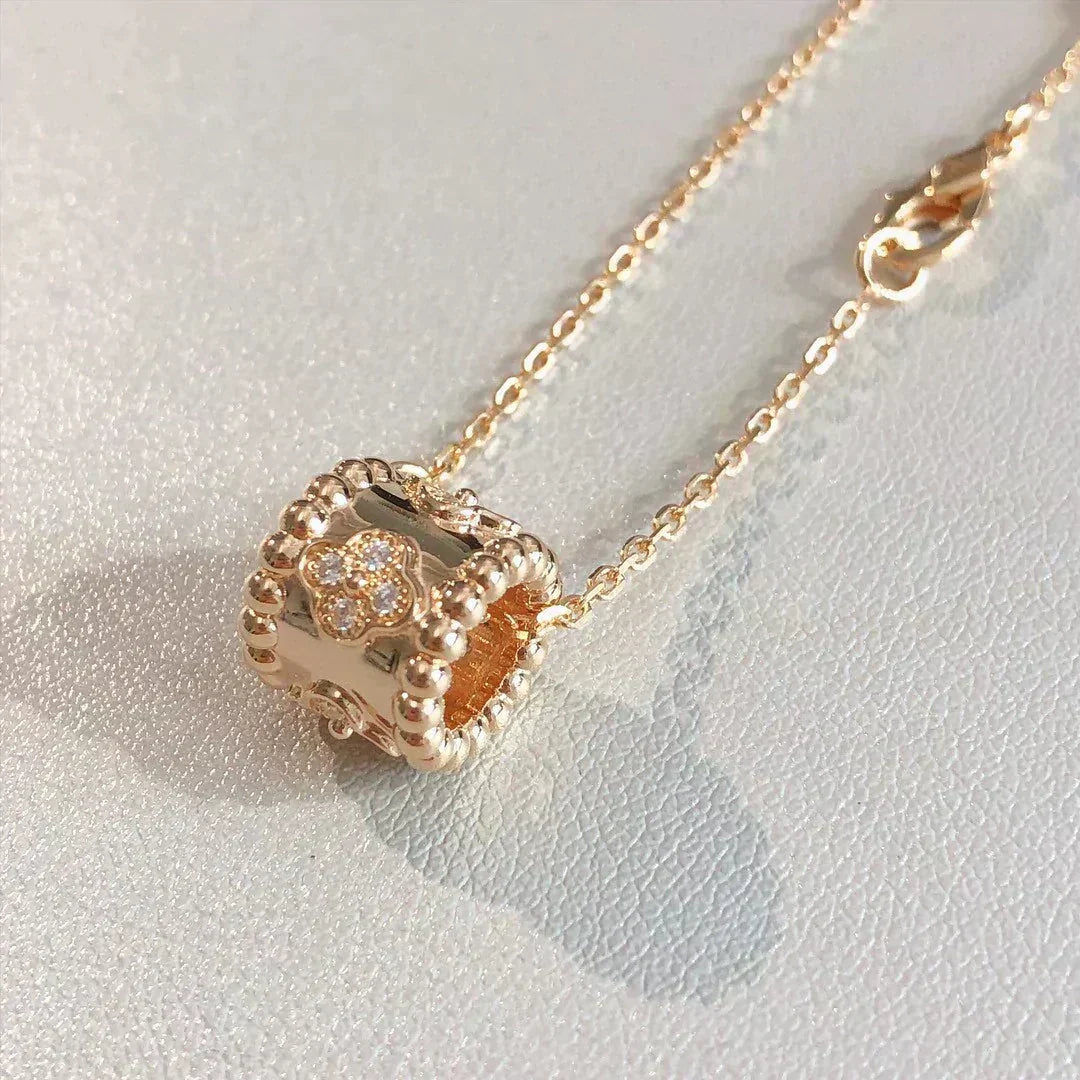 [⭐Hevara Jewelry]PERLEE PEDANT NECKLACE GOLD / ROSE GOLD