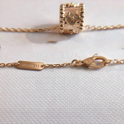 [⭐Hevara Jewelry]PERLEE PEDANT NECKLACE GOLD / ROSE GOLD