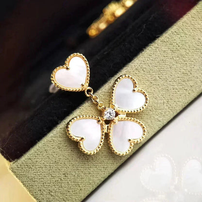 [⭐Hevara Jewelry]CLOVER SWEET WHITE MOP EARRINGS
