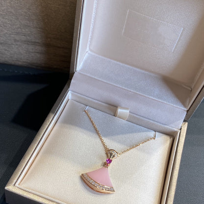 [⭐Hevara Jewelry]DREAM NECKLACE PINK OPAL