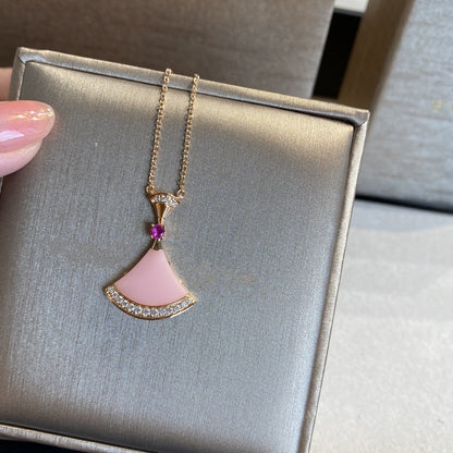 [⭐Hevara Jewelry]DREAM NECKLACE PINK OPAL