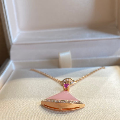 [⭐Hevara Jewelry]DREAM NECKLACE PINK OPAL