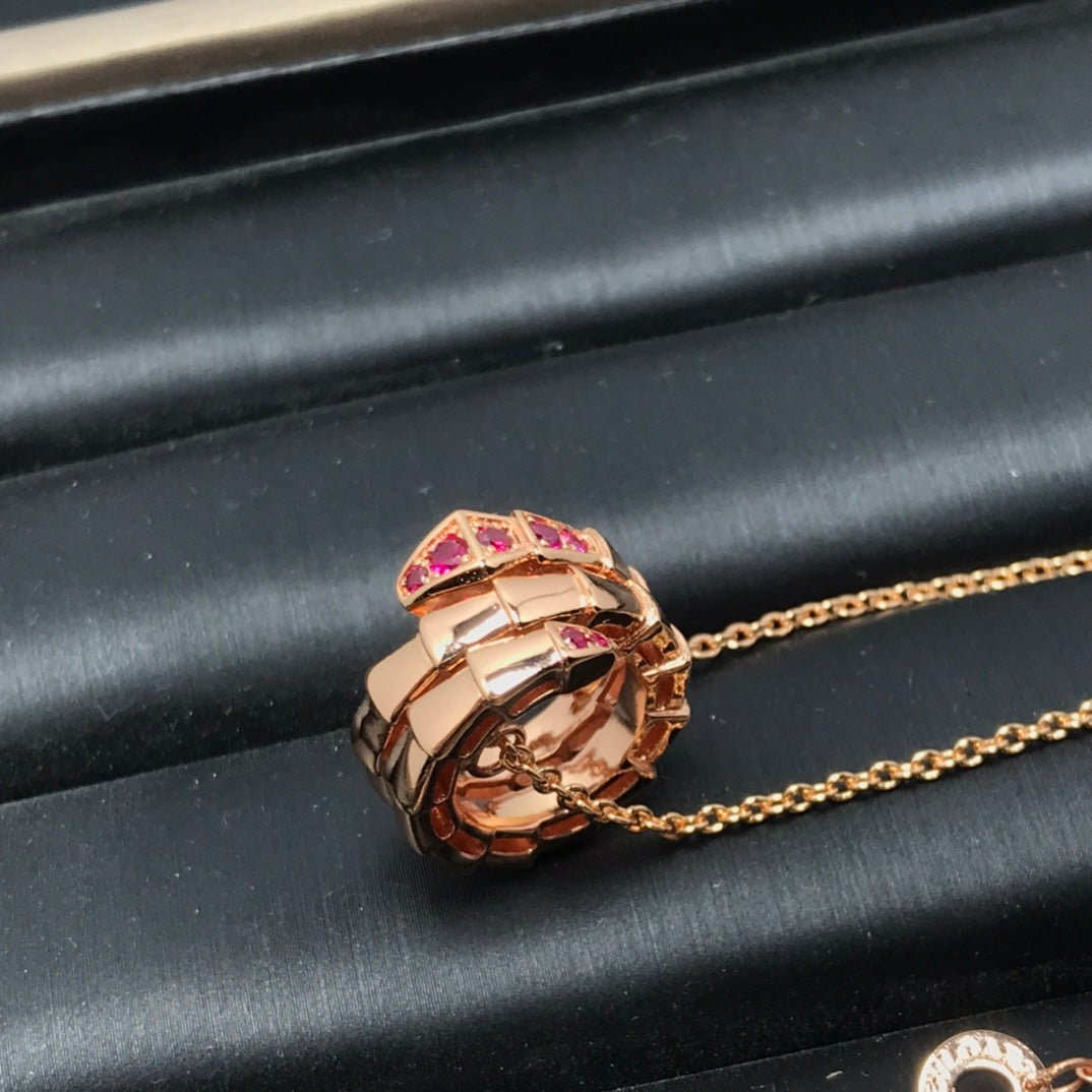 [⭐Hevara Jewelry]SERPENTI PEDANT NECKLACE