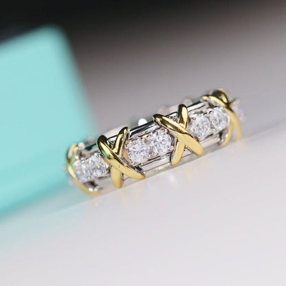 [Hevara Jewelry]SIXTEEN STONE RING GOLD