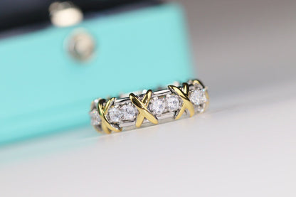 [Hevara Jewelry]SIXTEEN STONE RING GOLD