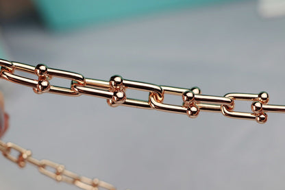 [Hevara Jewelry]HARDWEAR LINK GOLD NECKLACE