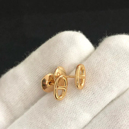 [⭐Hevara Jewelry]CHAINE SMALL EARRINGS GOLD AND SILVER