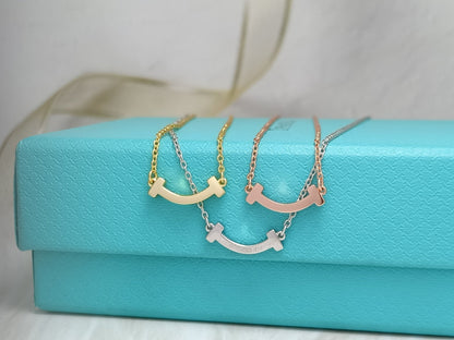 [Hevara Jewelry]MINI SMILE PEDANT NECKLACE