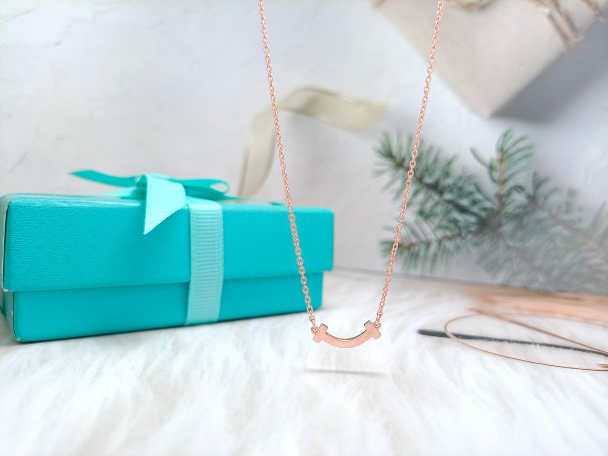 [Hevara Jewelry]MINI SMILE PEDANT NECKLACE