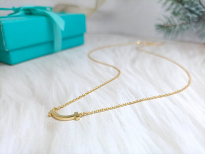 [Hevara Jewelry]MINI SMILE PEDANT NECKLACE