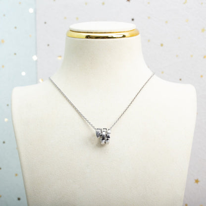 [⭐Hevara Jewelry]SERPENTI SILVER NECKLACE DIAMOND