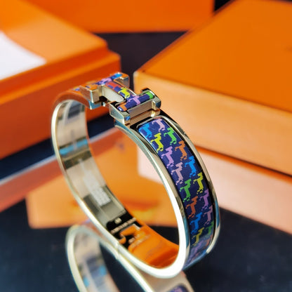 [⭐Hevara Jewelry]H HORSE BRACELET 12MM