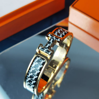[⭐Hevara Jewelry]H HORSE BRACELET 12MM