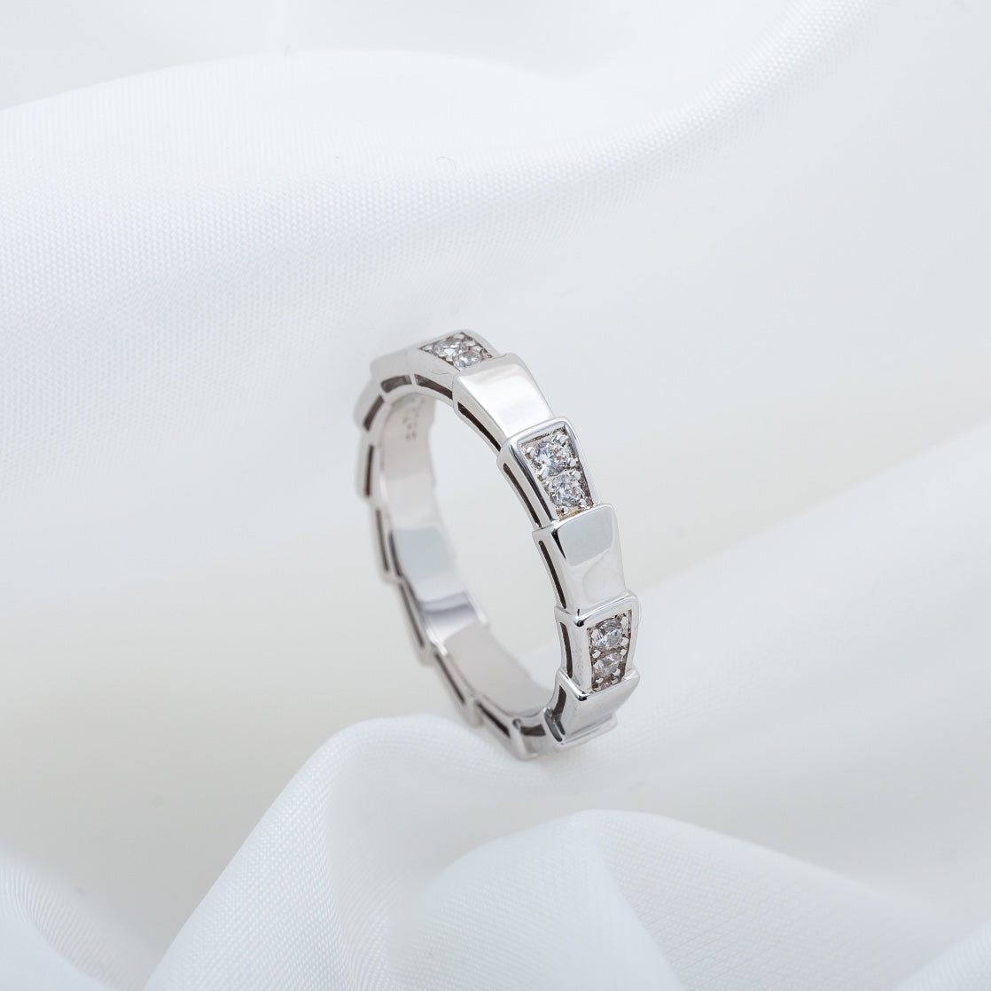 [⭐Hevara Jewelry]SERPENTI RING SILVER  3MM
