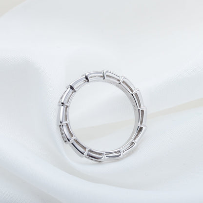 [⭐Hevara Jewelry]SERPENTI RING SILVER  3MM