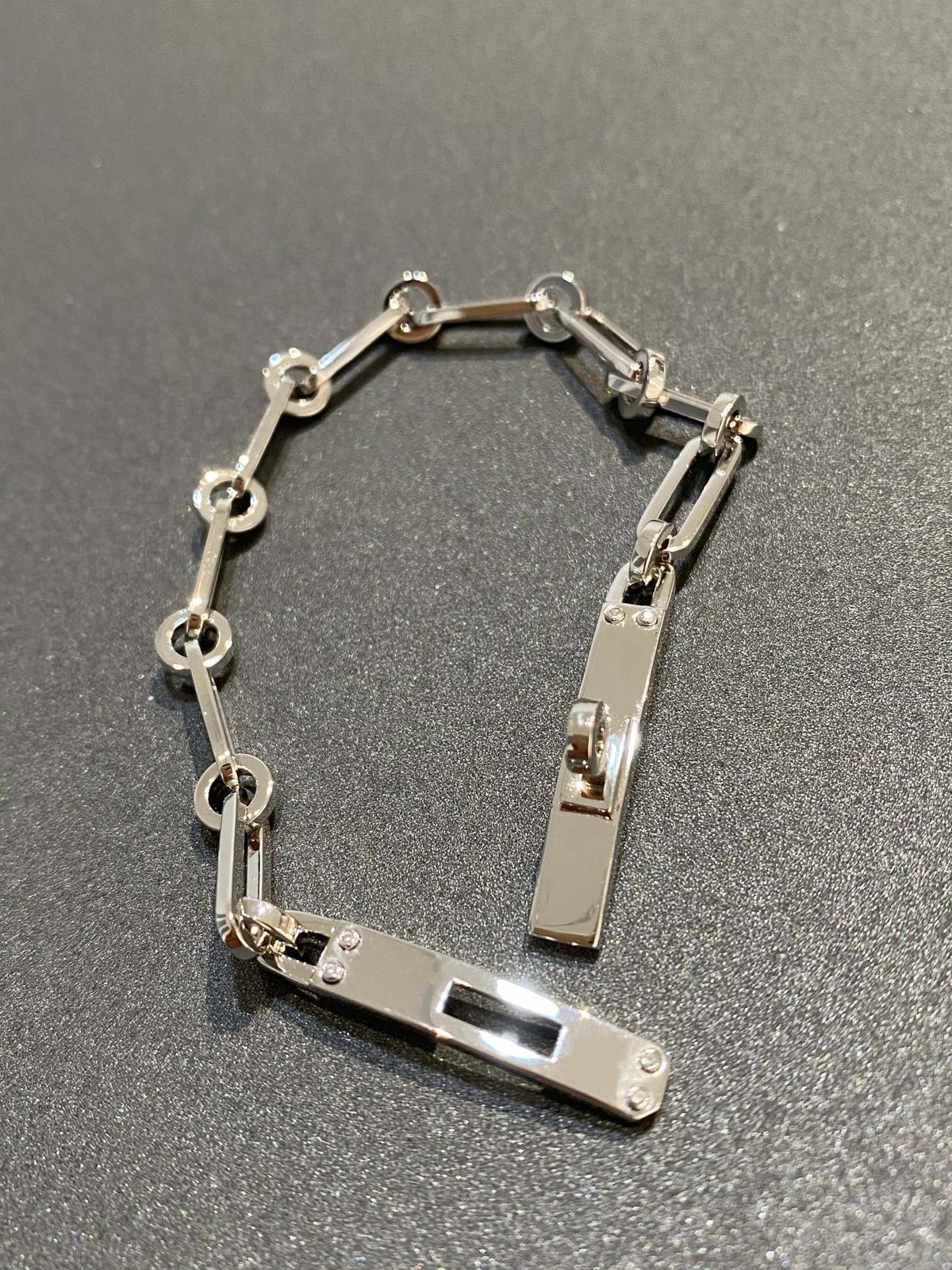 [⭐Hevara Jewelry]CHAINE BRACELET SMALL MODEL DIAMOND