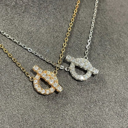[⭐Hevara Jewelry]ECHAPEE NECKLACE DIAMOND